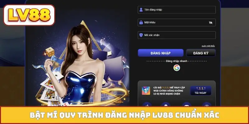 Bật mí quy trình đăng nhập LV88 chuẩn xác